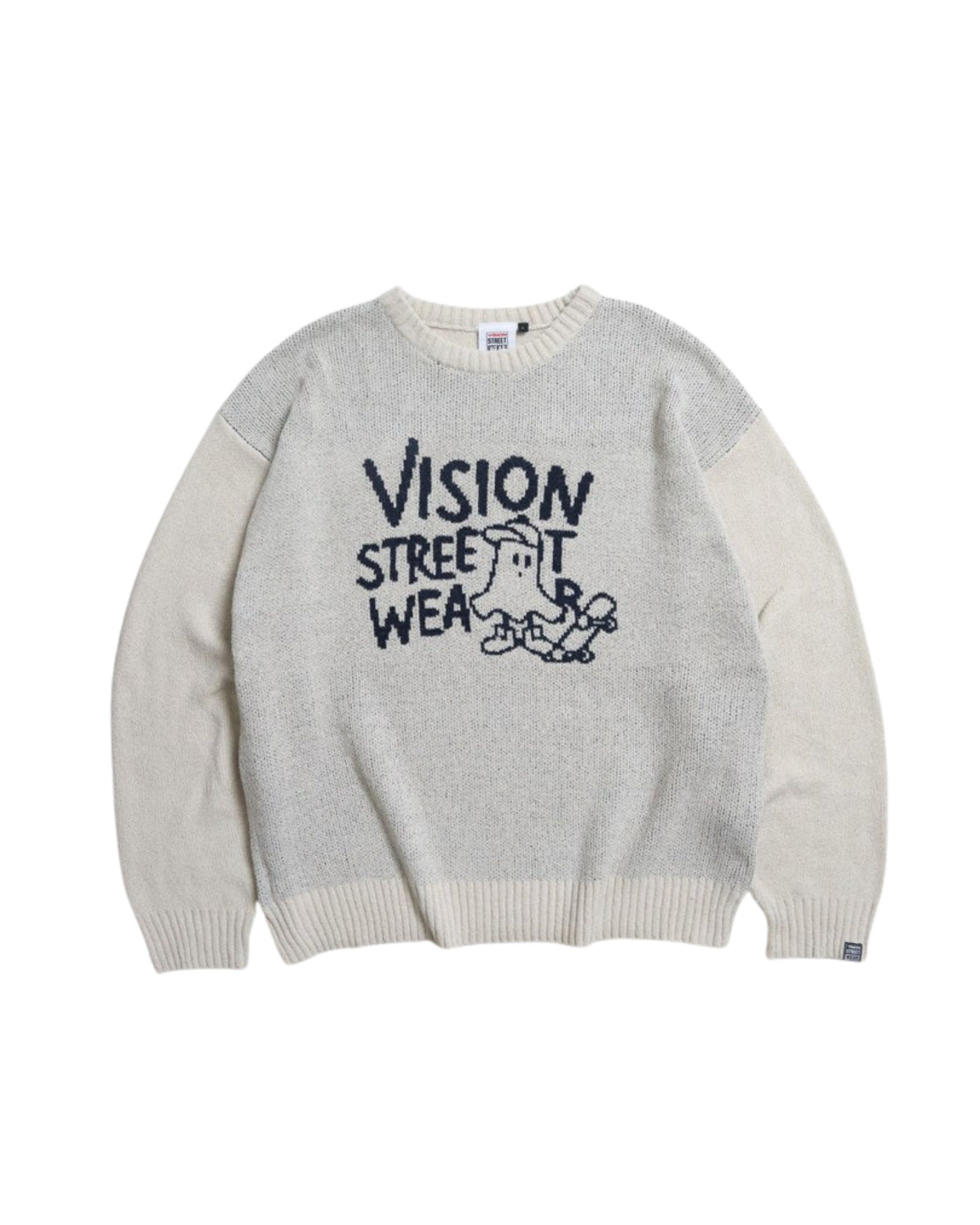 Ghost jacquard knit / ゴーストジャガードニット
