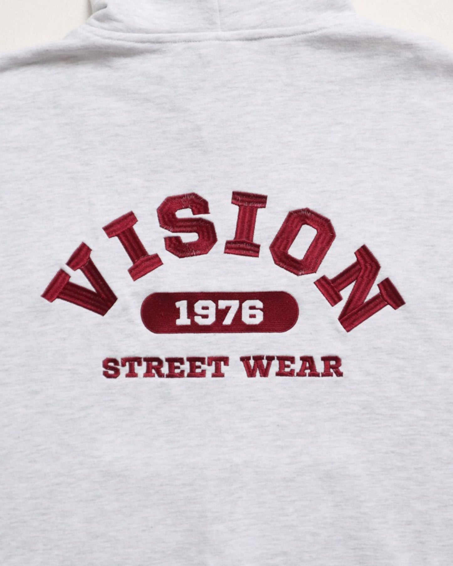 College Logo ZIP Hoodie / カレッジ刺繍パーカー