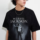 【Michael Jackson】Silver Foil Print Tee