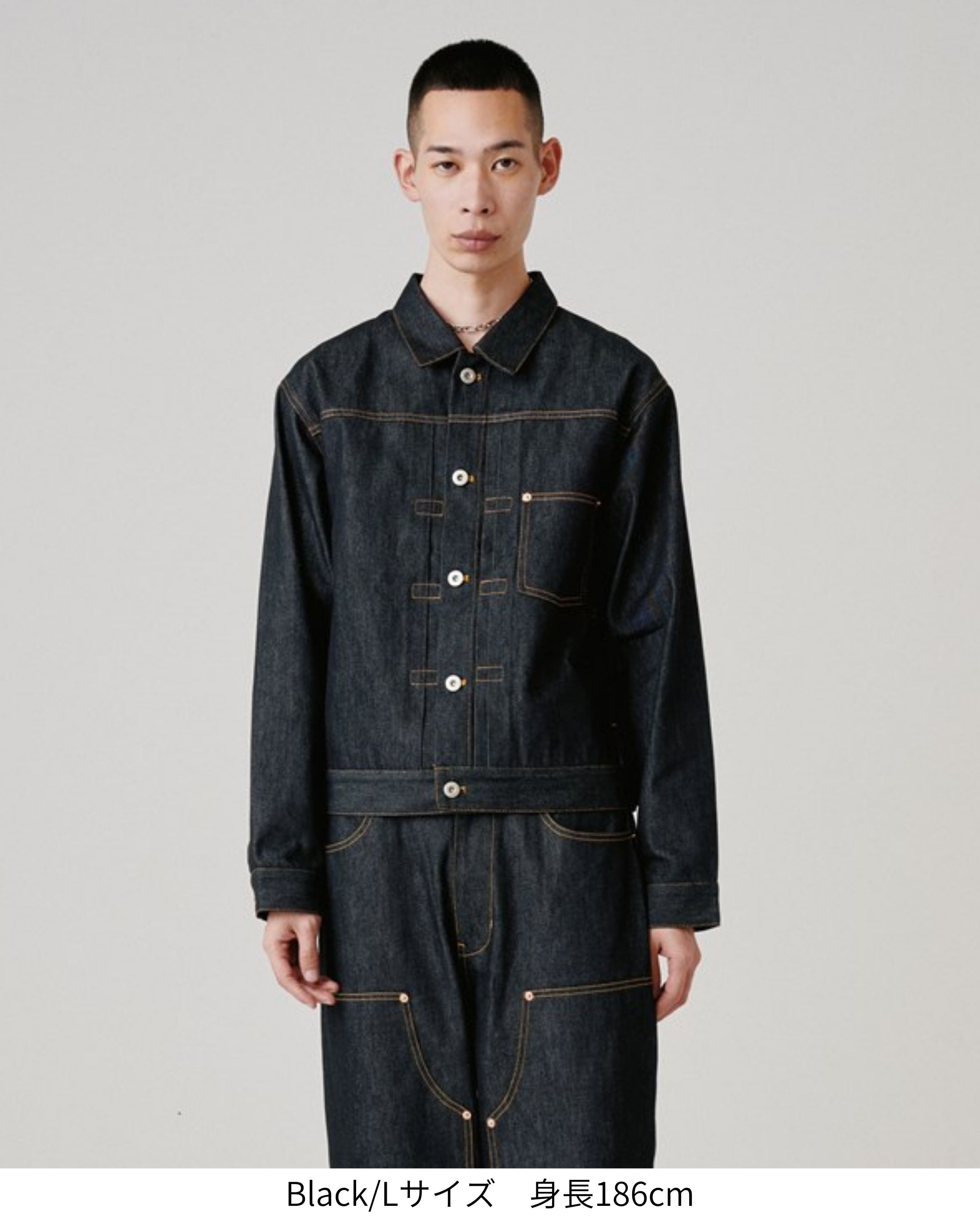 VISION STREET WEAR】Rigid Denim Jacket / ステッチリジットデニム