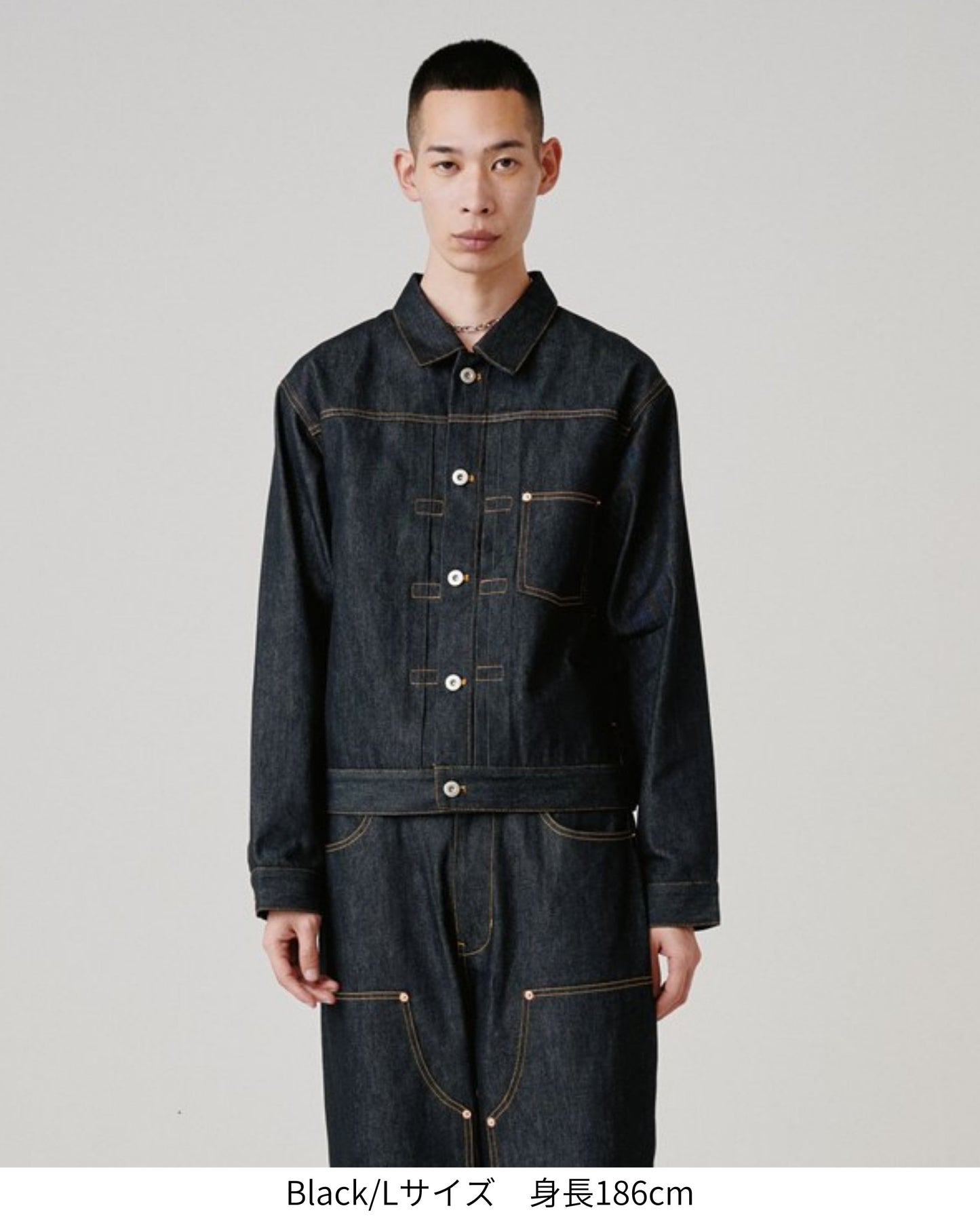 Rigid Denim Jacket / ステッチリジットデニムジャケット