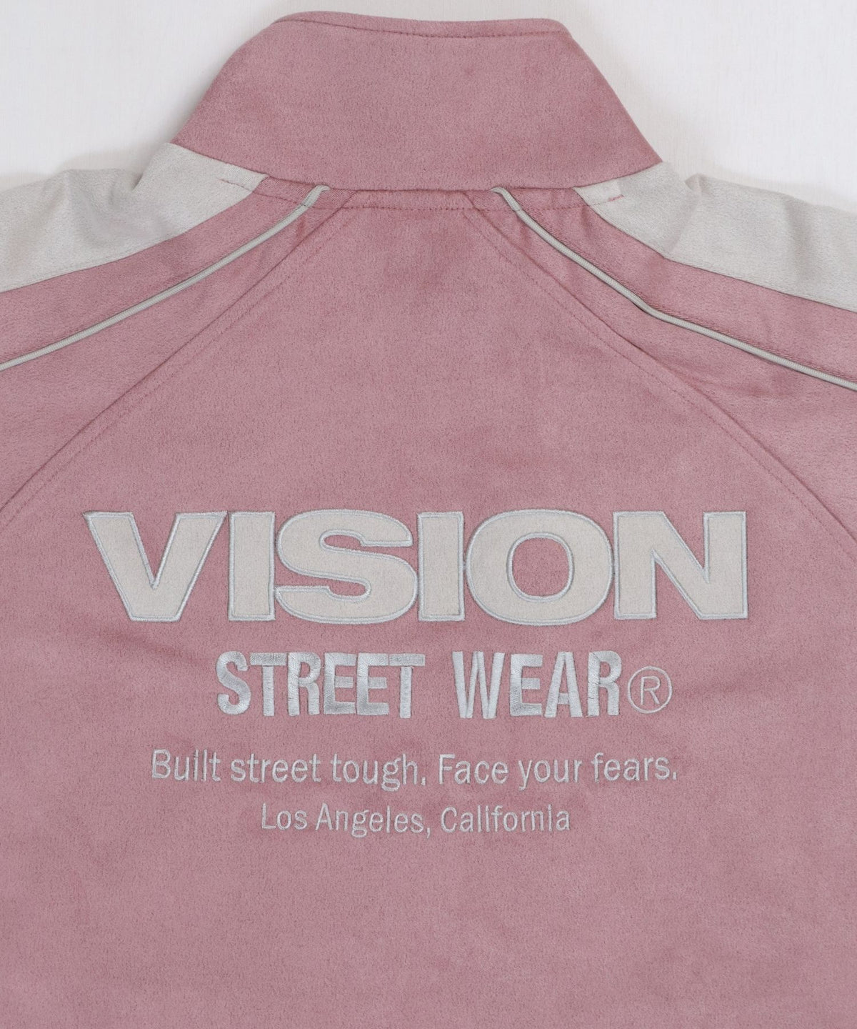 Fake suede track jacket / フェイクスエードトラックジャケット