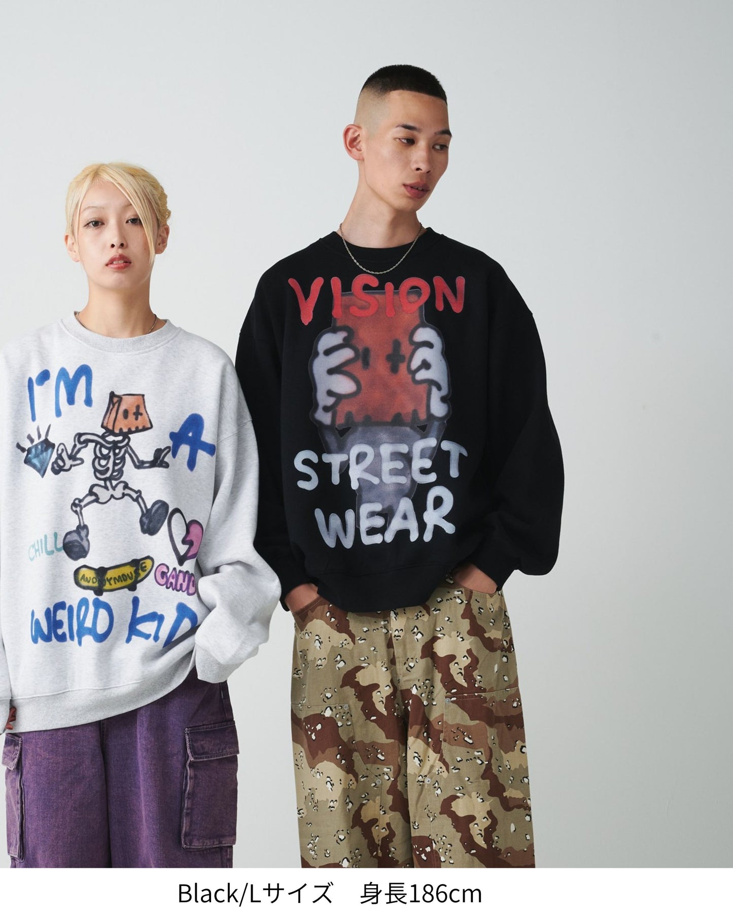 【guernika】 ANONYMOUS Sweatshirt