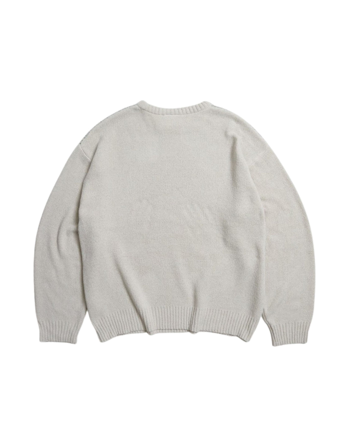 Ghost jacquard knit / ゴーストジャガードニット