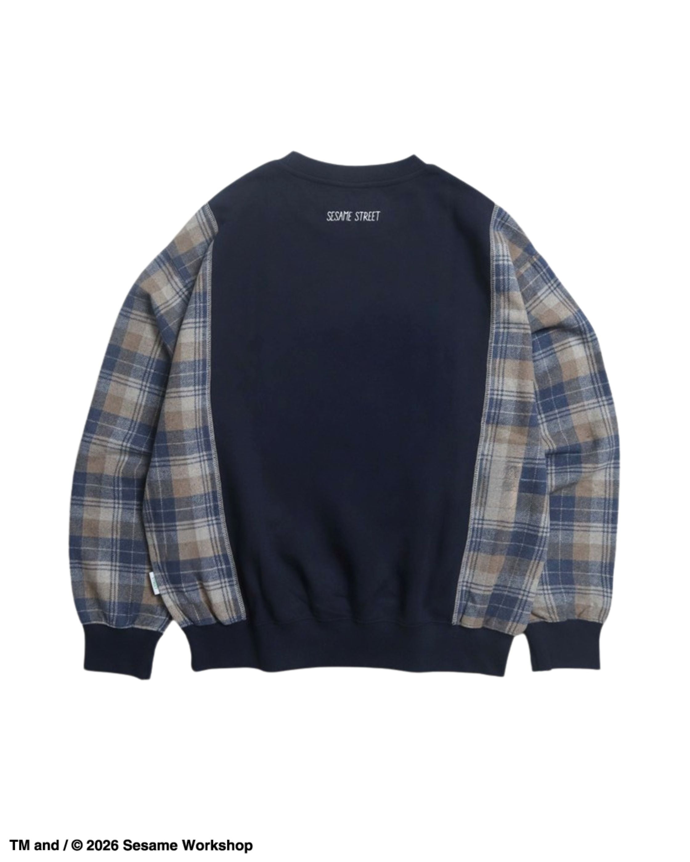 セサミストリート】切替チェックスウェット – Ha-Li-C STORE（ハリック