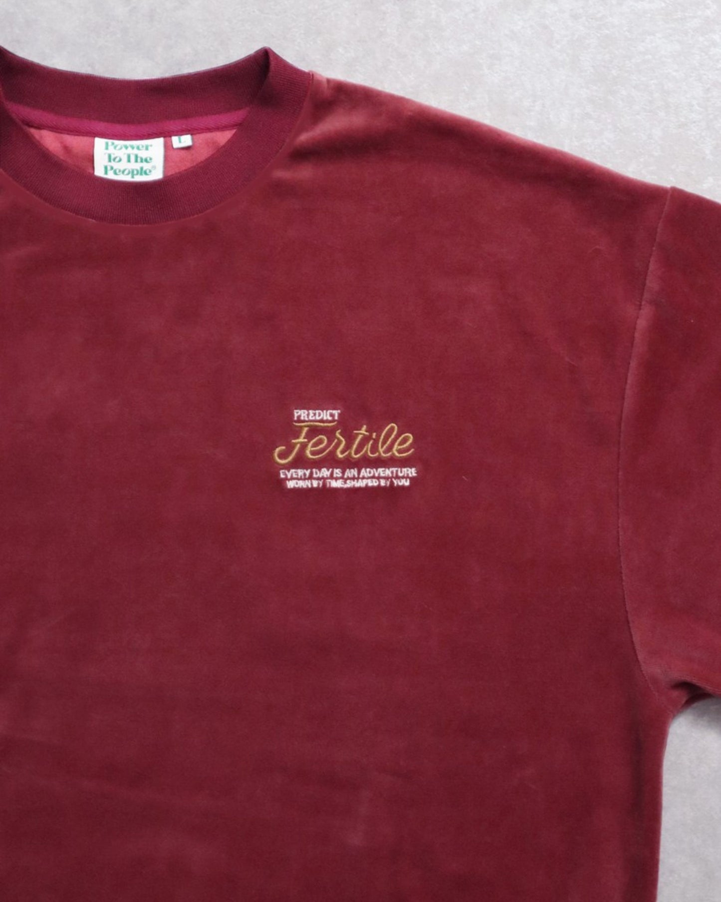 Tiger Surf  Velor Sweatshirt