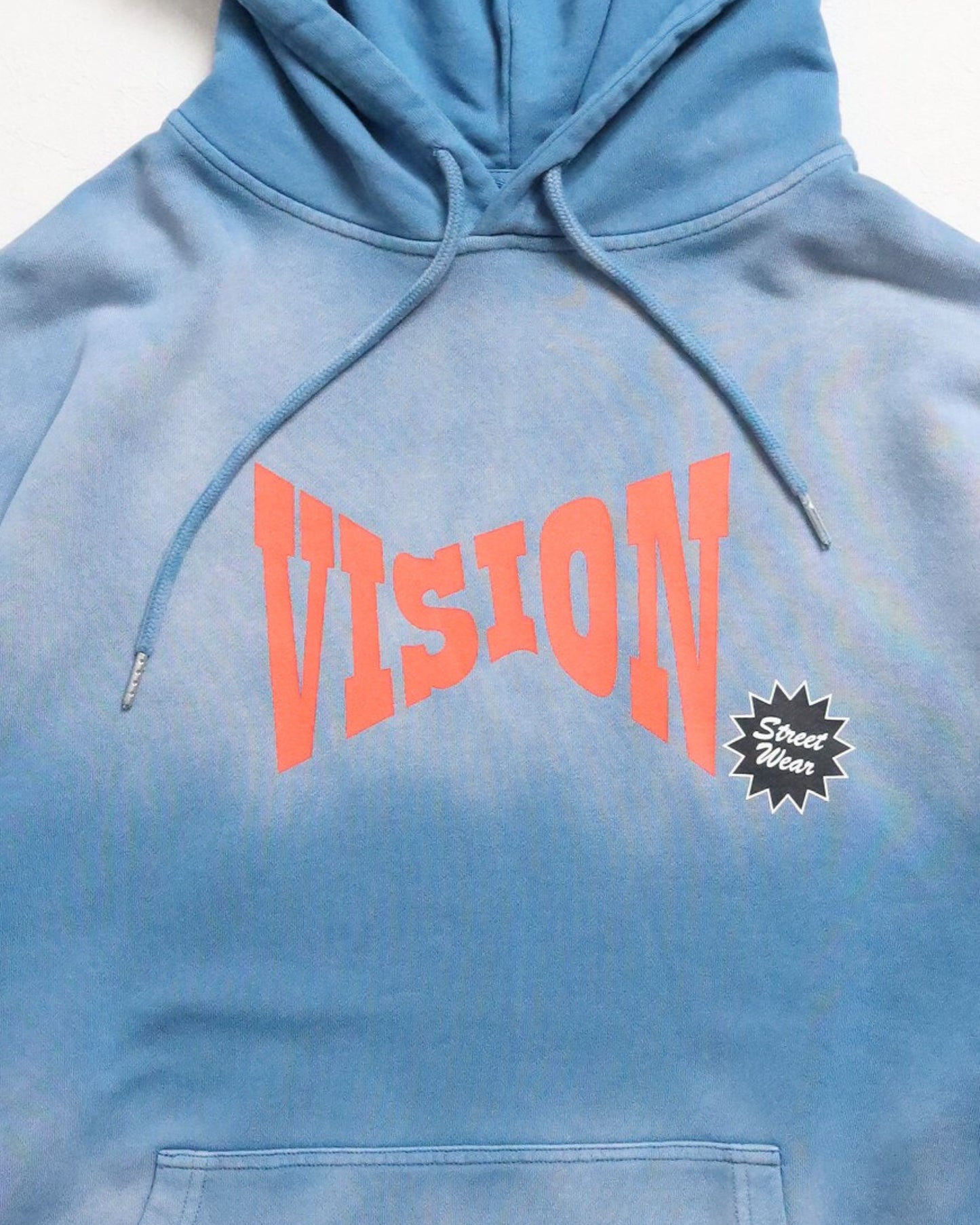 Bleach X Logo Hoodie / ヴィンテージ加工BIGロゴパーカー