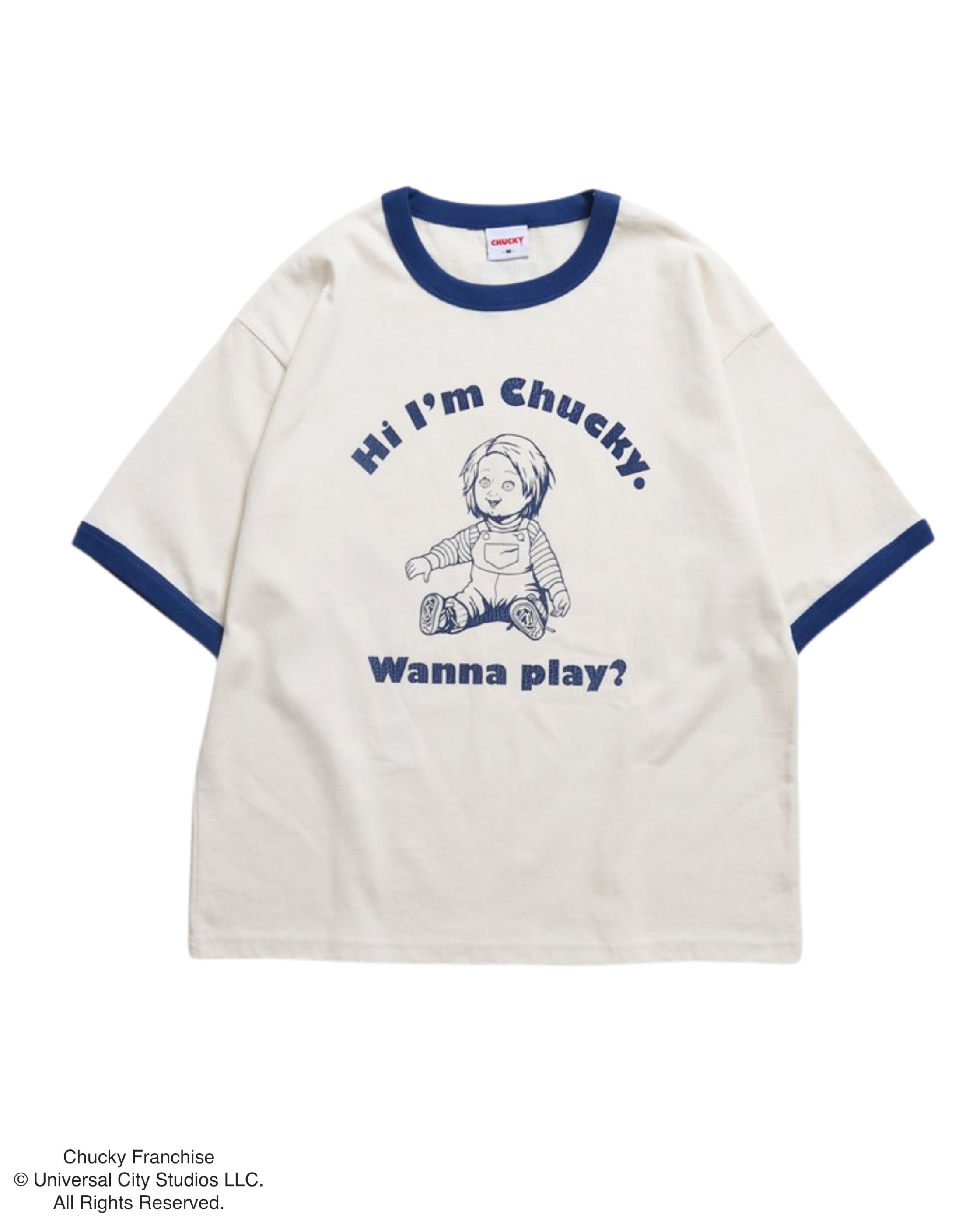 CHUCKY】チャッキー クラックプリント リンガーT – Ha-Li-C STORE（ハ