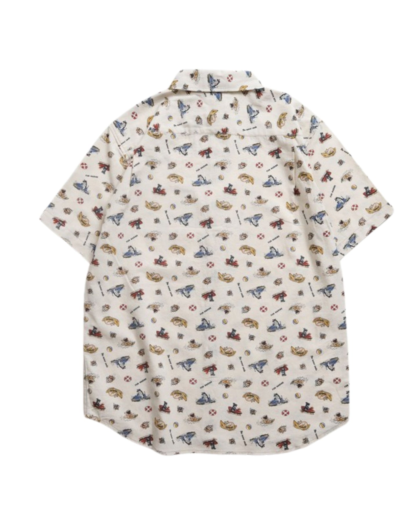 レトロ総柄シャツ