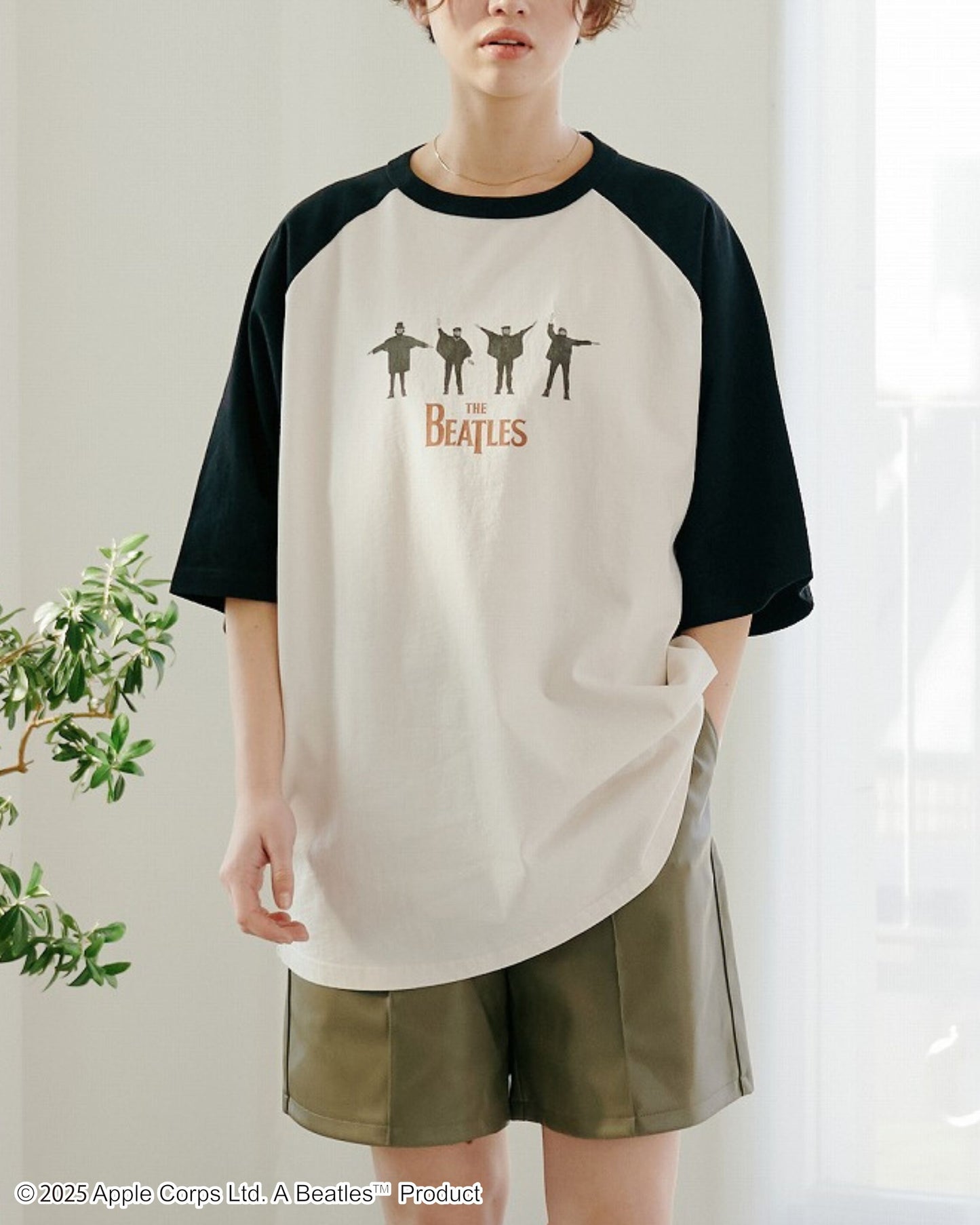 【The Beatles】HELP Raglan Tee