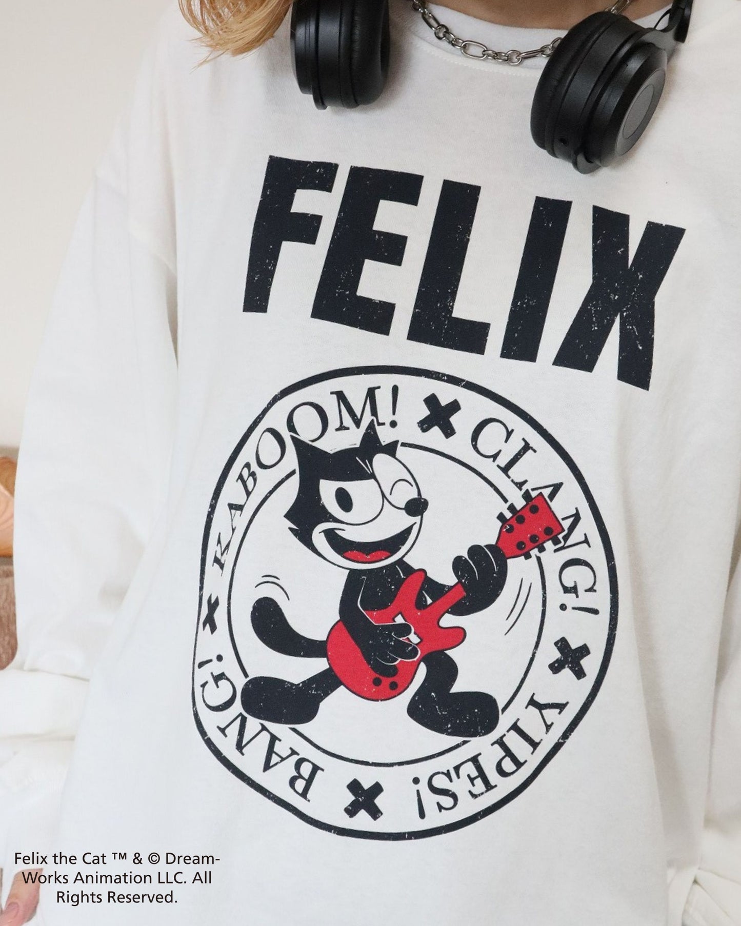 【FELIX THE CAT】ツアーイラストロンTee