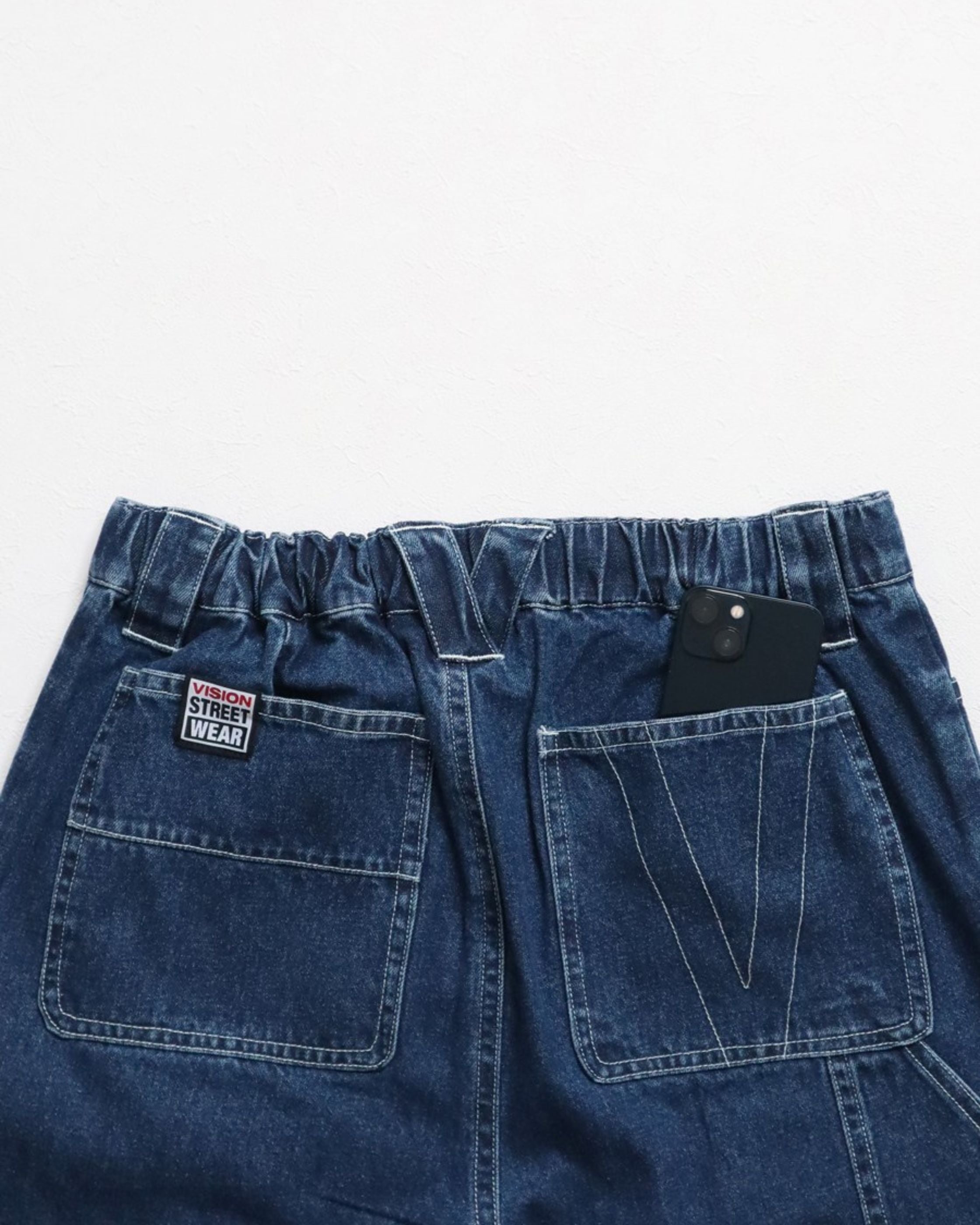 VISION STREET WEAR】Carpenter Denim / カラーステッチ デニム