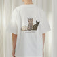 Three Cats Tee