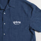 Curve Logo Shirt / 異素材カーブロゴシャツ