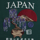 【Japan Series】WISTERIA-BONSAI Tee / 藤の花盆栽  刺繍Tシャツ