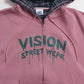 Ghost check hood ZIPPK / ゴーストチェックフードパーカー