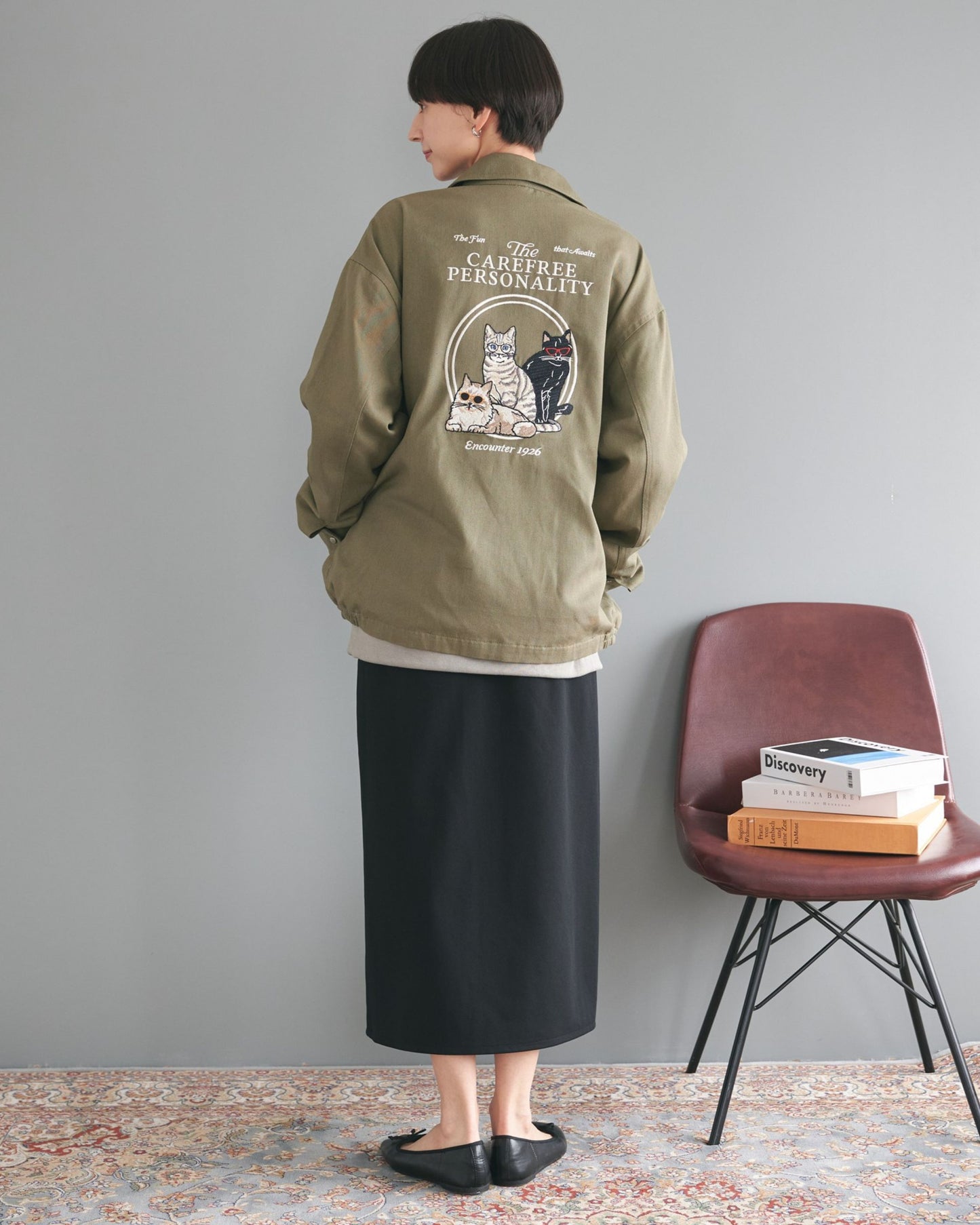 Cat Twill Jacket