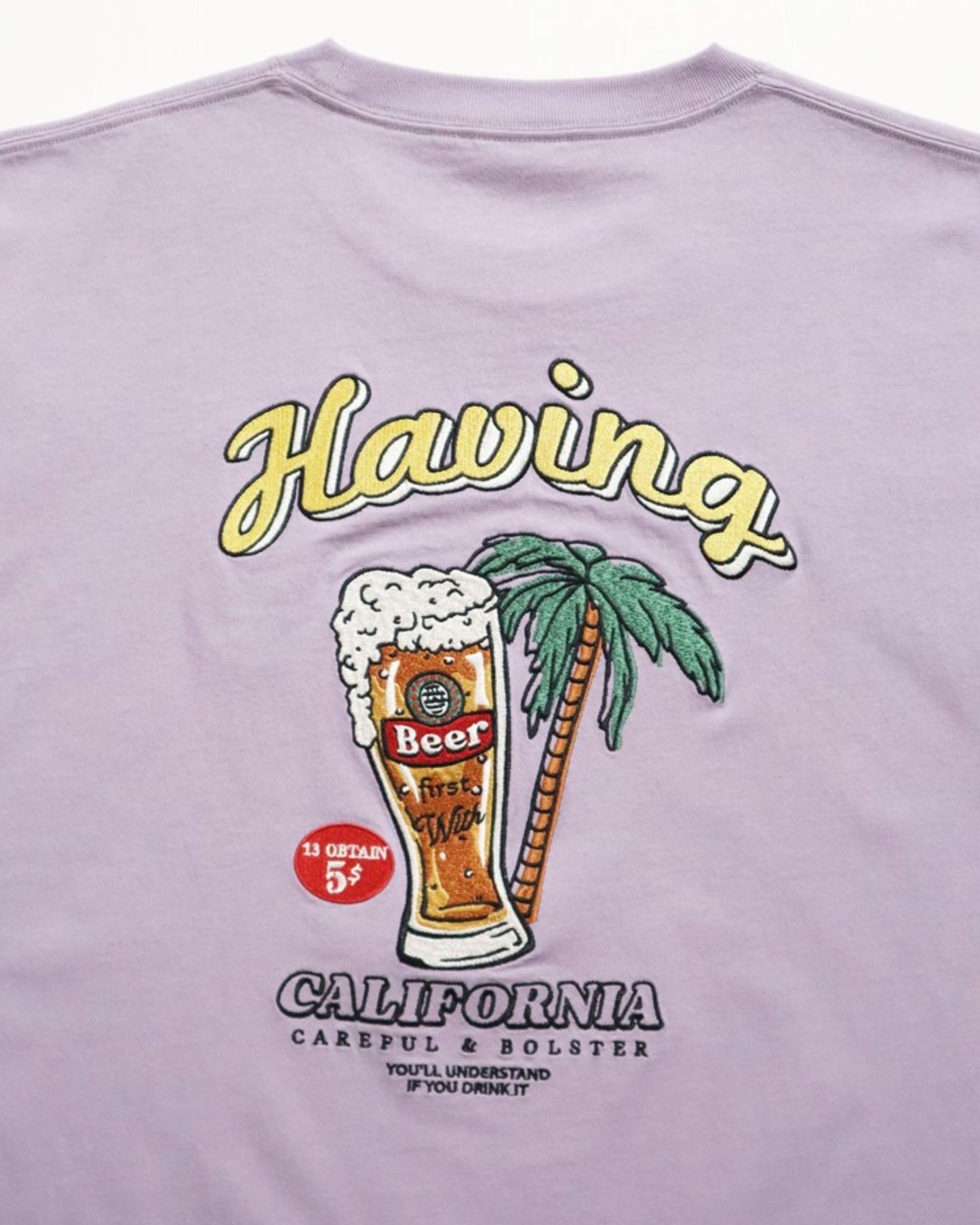 カリフォルニアビール刺繍T