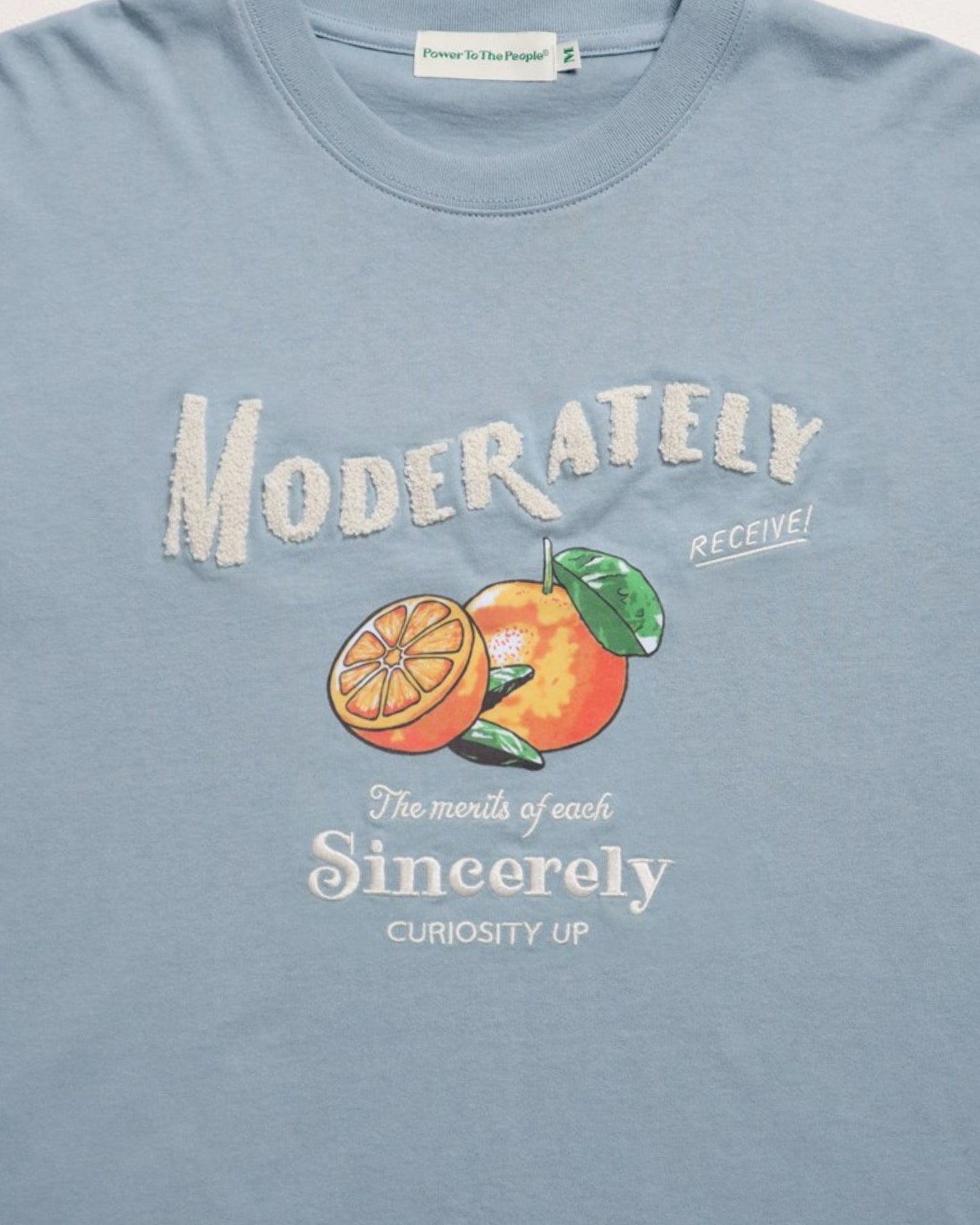 オレンジ柄サガラロゴロンT