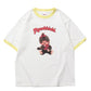 【モンチッチ】リンガーTシャツ