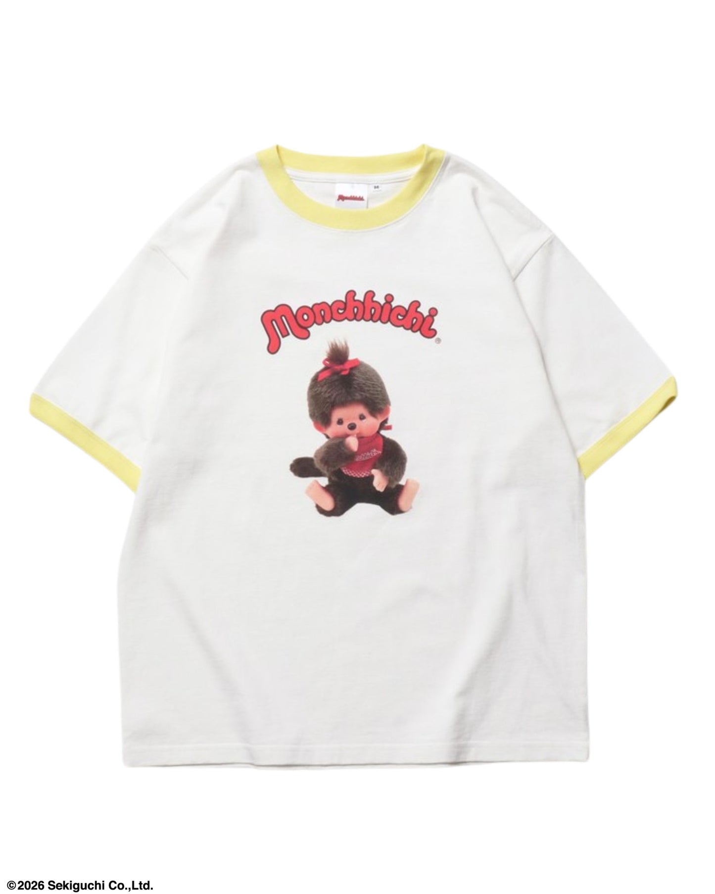 【モンチッチ】リンガーTシャツ