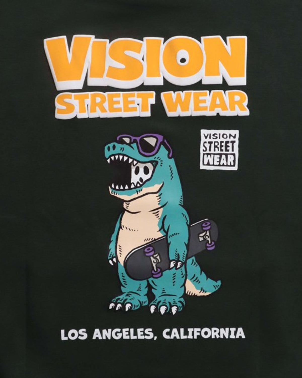 Dinosaur ghost hoodie / ゴースト配色フーディー