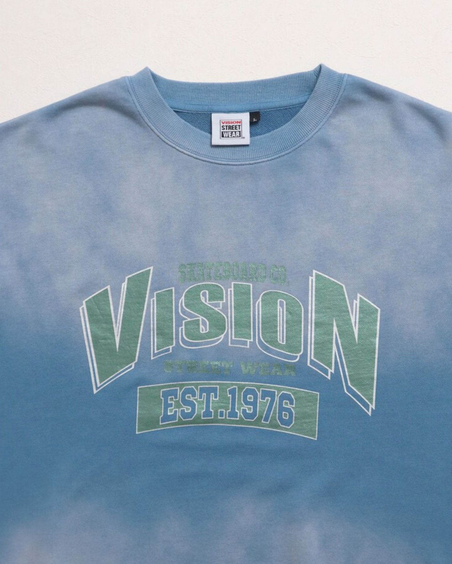 Bleach College Sweat / 箔プリントロゴスウェット