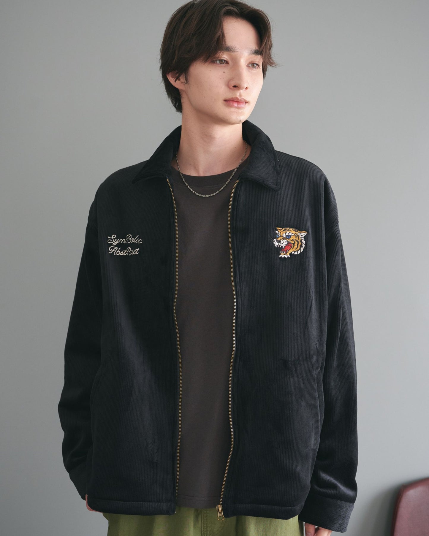 Velour Corduroy Jacket