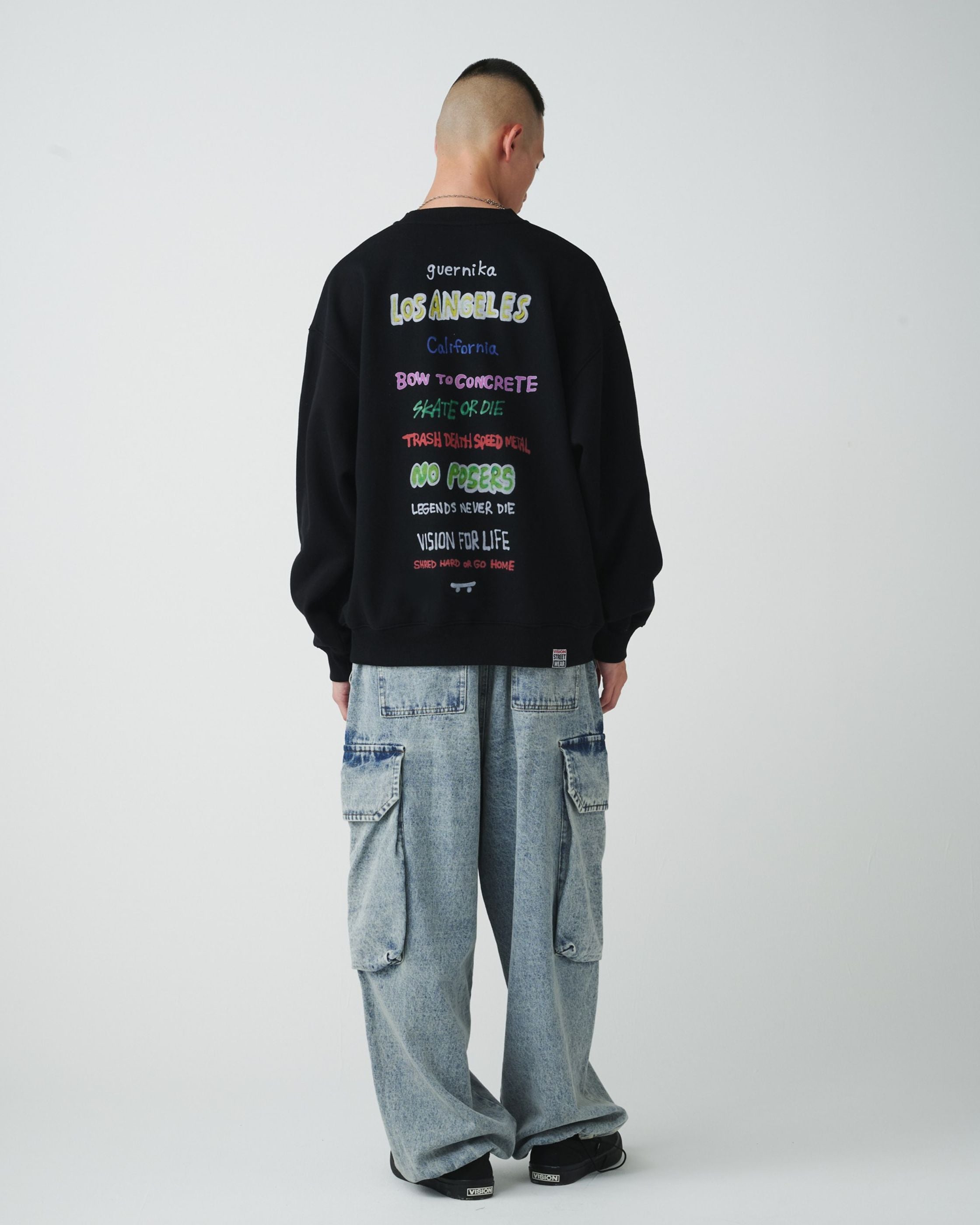 【guernika】 Skull Skater Sweatshirt