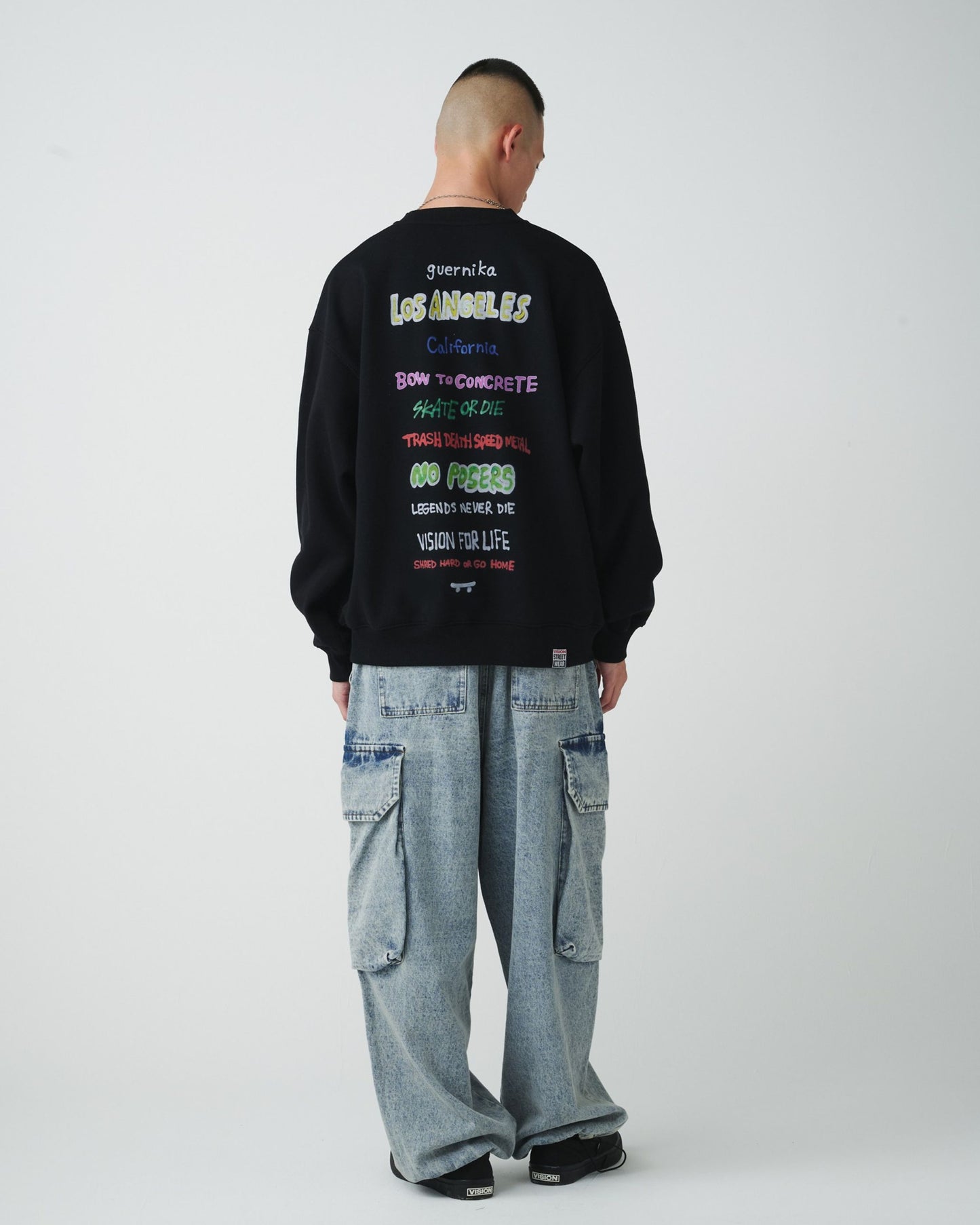 【guernika】 Skull Skater Sweatshirt