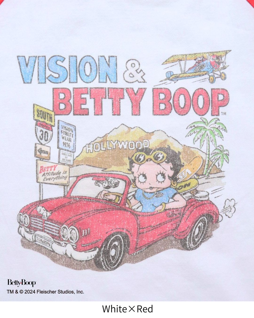 【BettyBoop】ビンテージイラストTシャツ