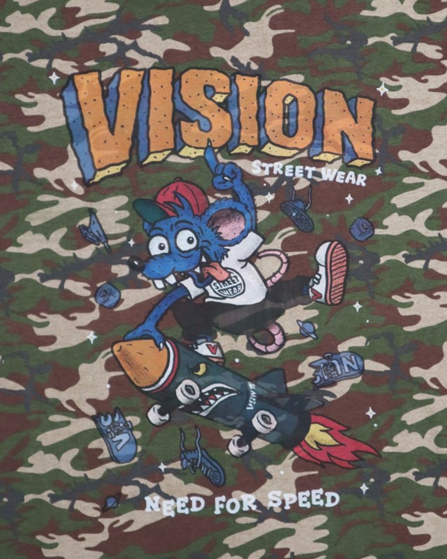 Rat  Graphic Tee / ラットグラフィックTシャツ