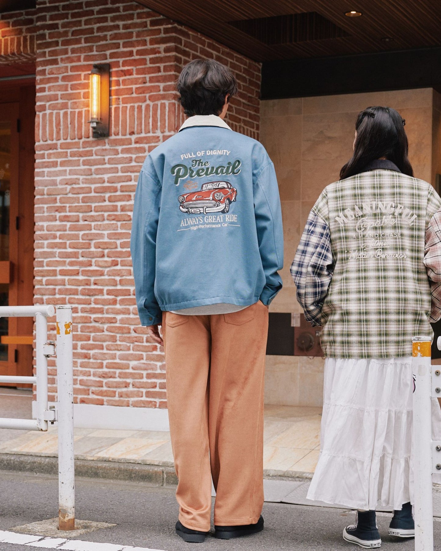 フェイクスウェードパンツ