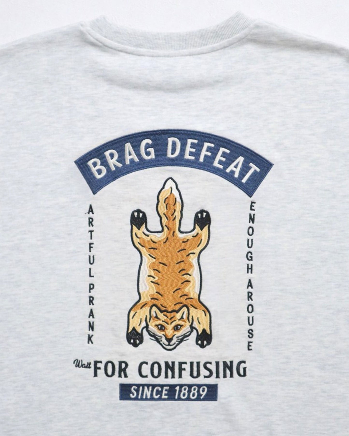 チベタンラグスウェット　キツネ柄