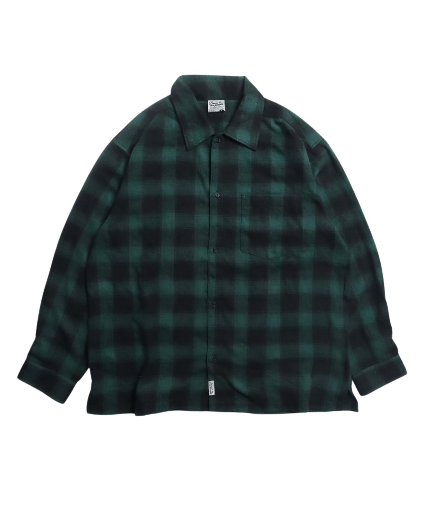 【10色展開】ネルチェックシャツ