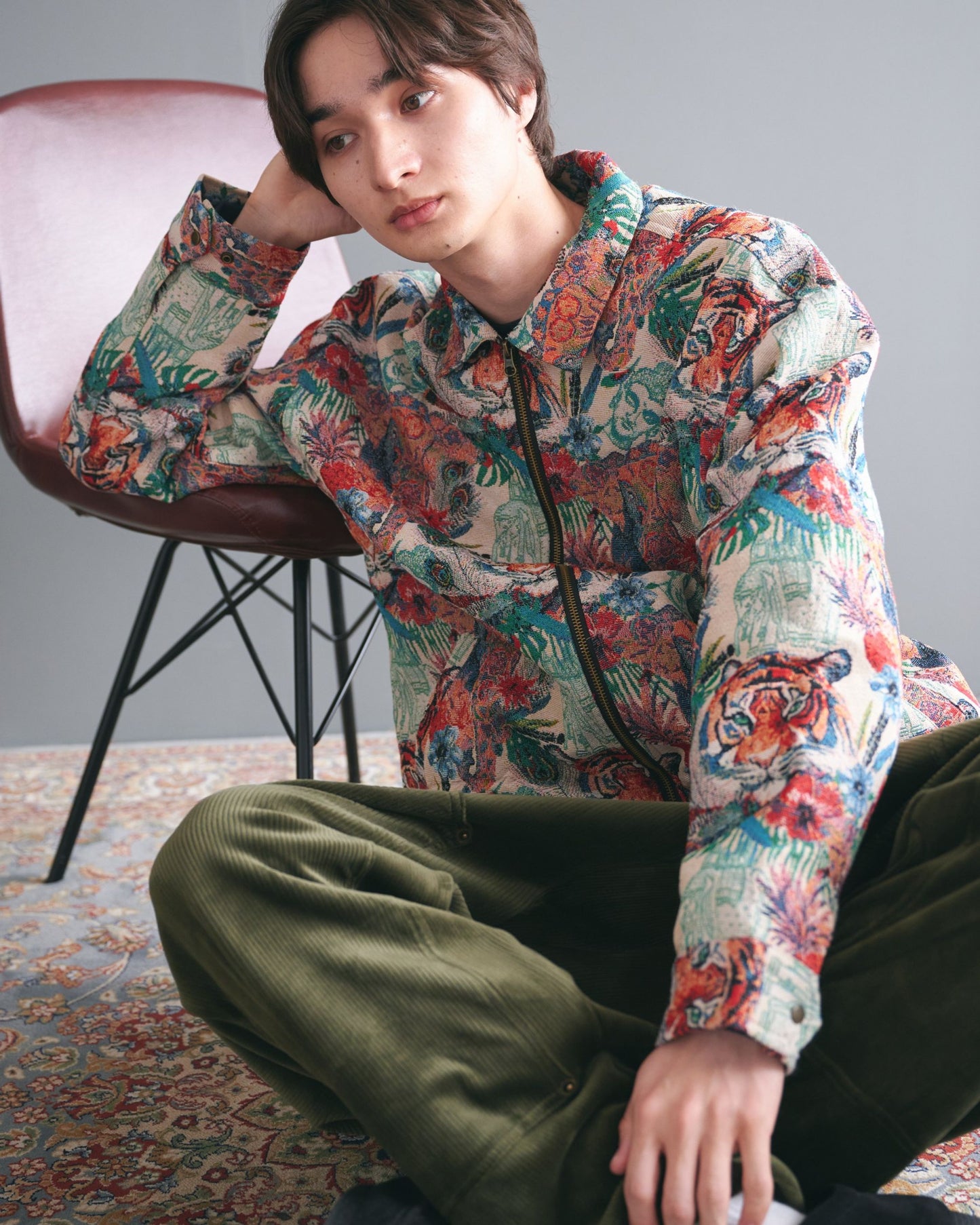 Animal Gobelin Jacket
