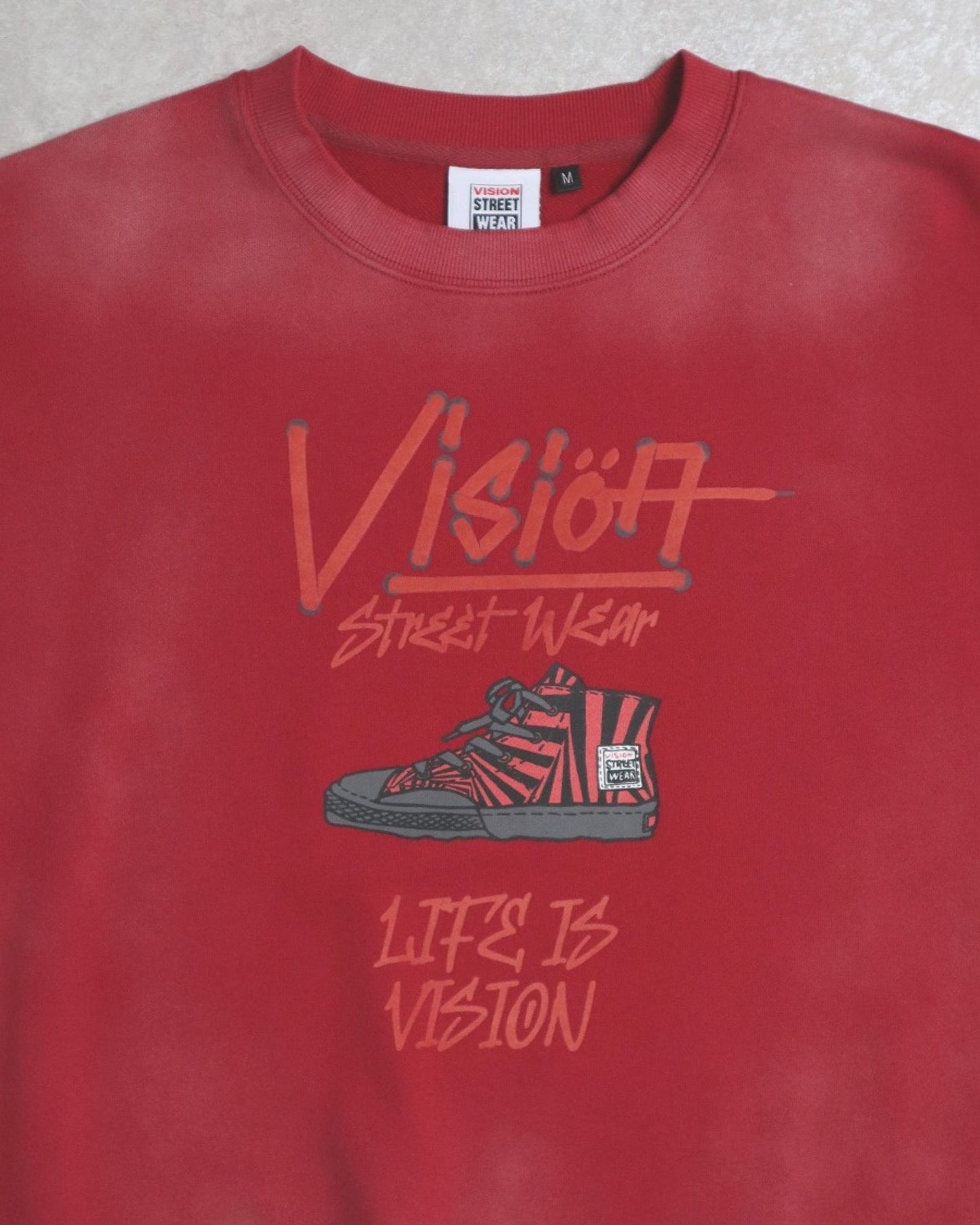 Faded Sneaker Sweatshirt
