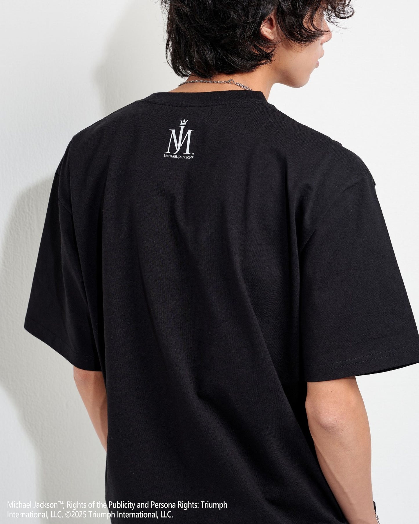 【Michael Jackson】Gold Foil Print Tee
