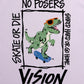 Dinosaur Dry T / 清涼素材ダイナソーTシャツ