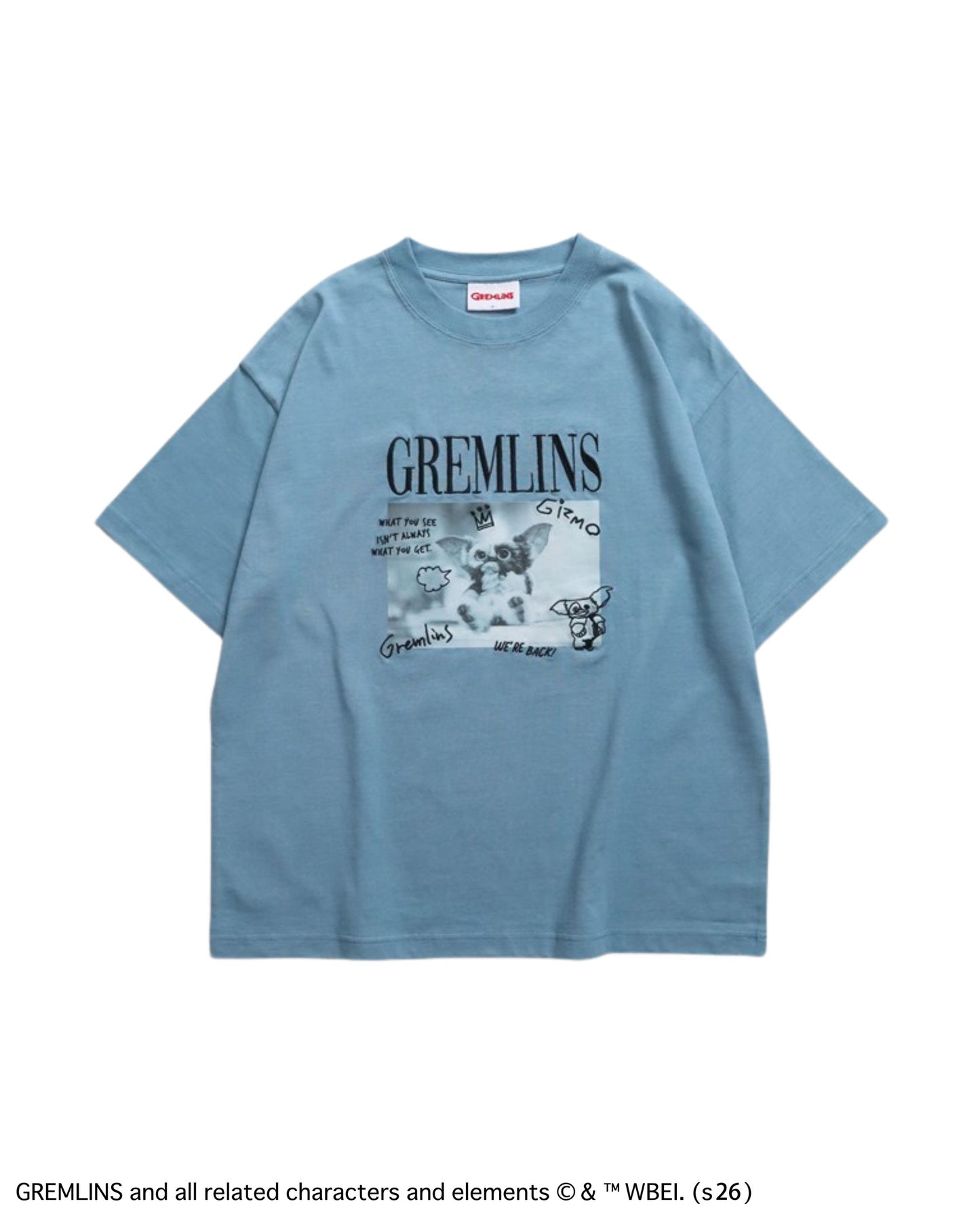【グレムリン】ギズモ　ラクガキ刺繍フォトT