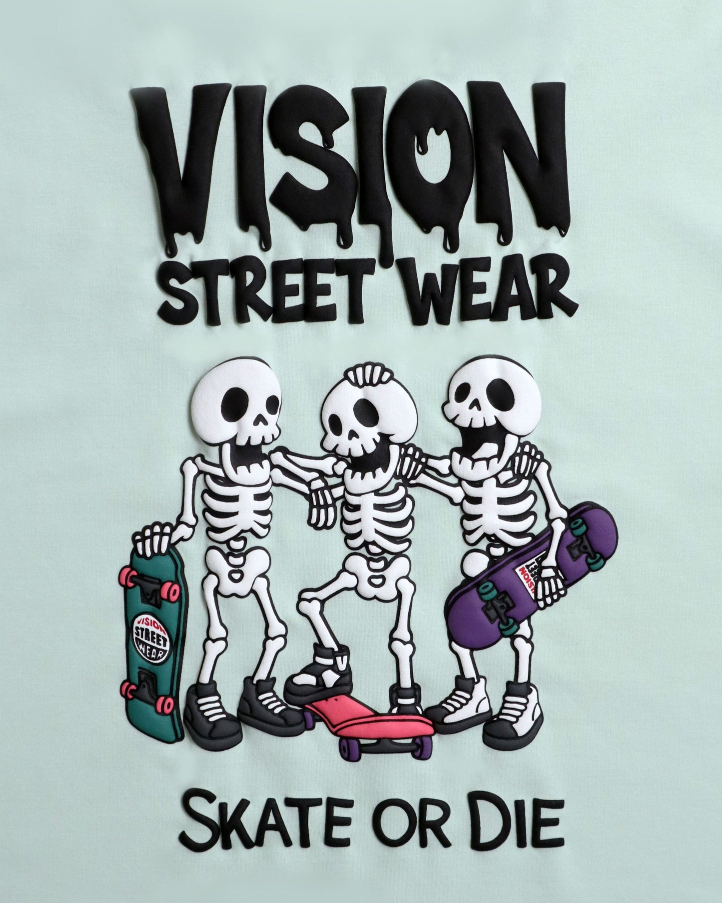 Skull Dry T / 清涼素材スカルTシャツ