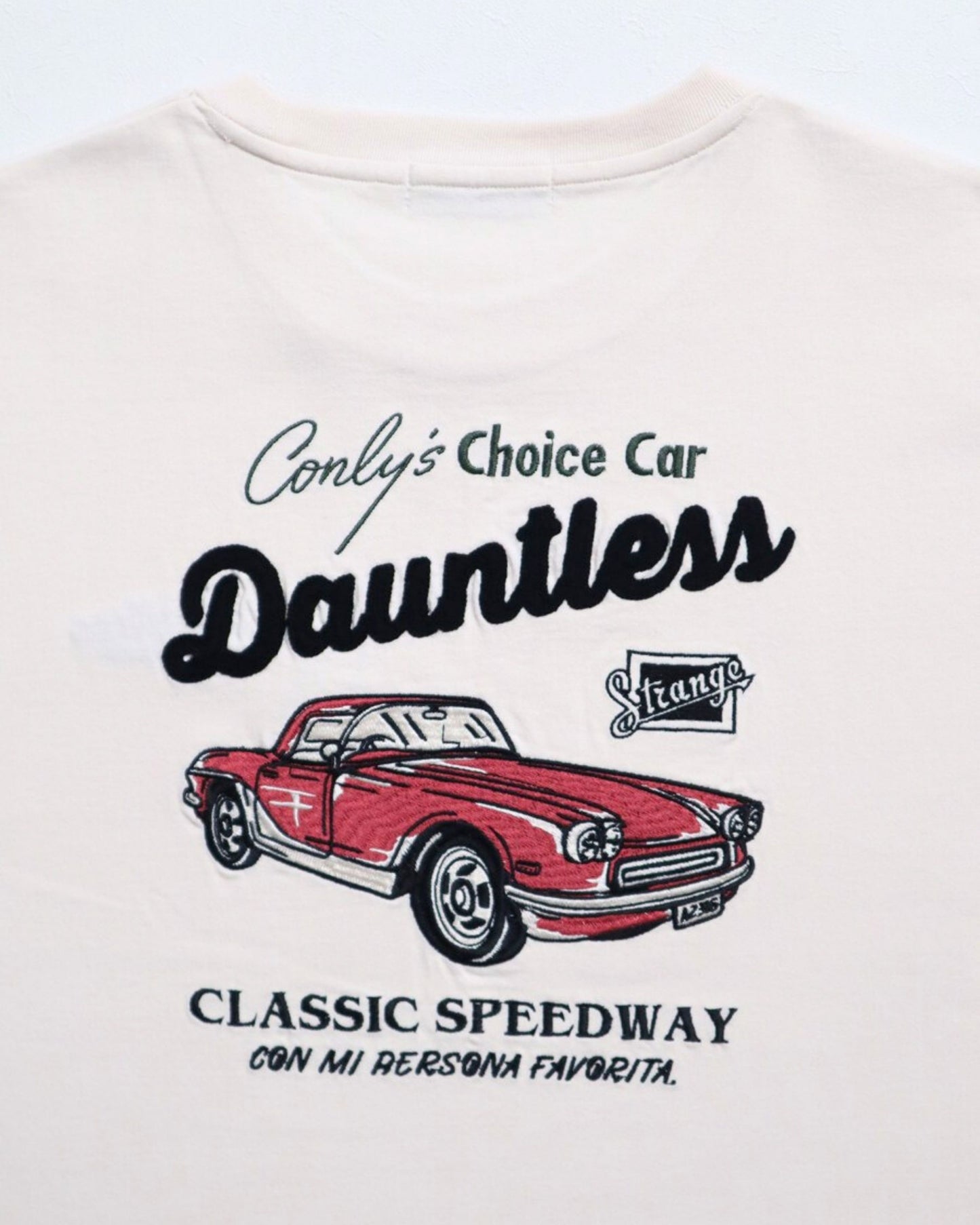 クラシックカー刺繍ロンT