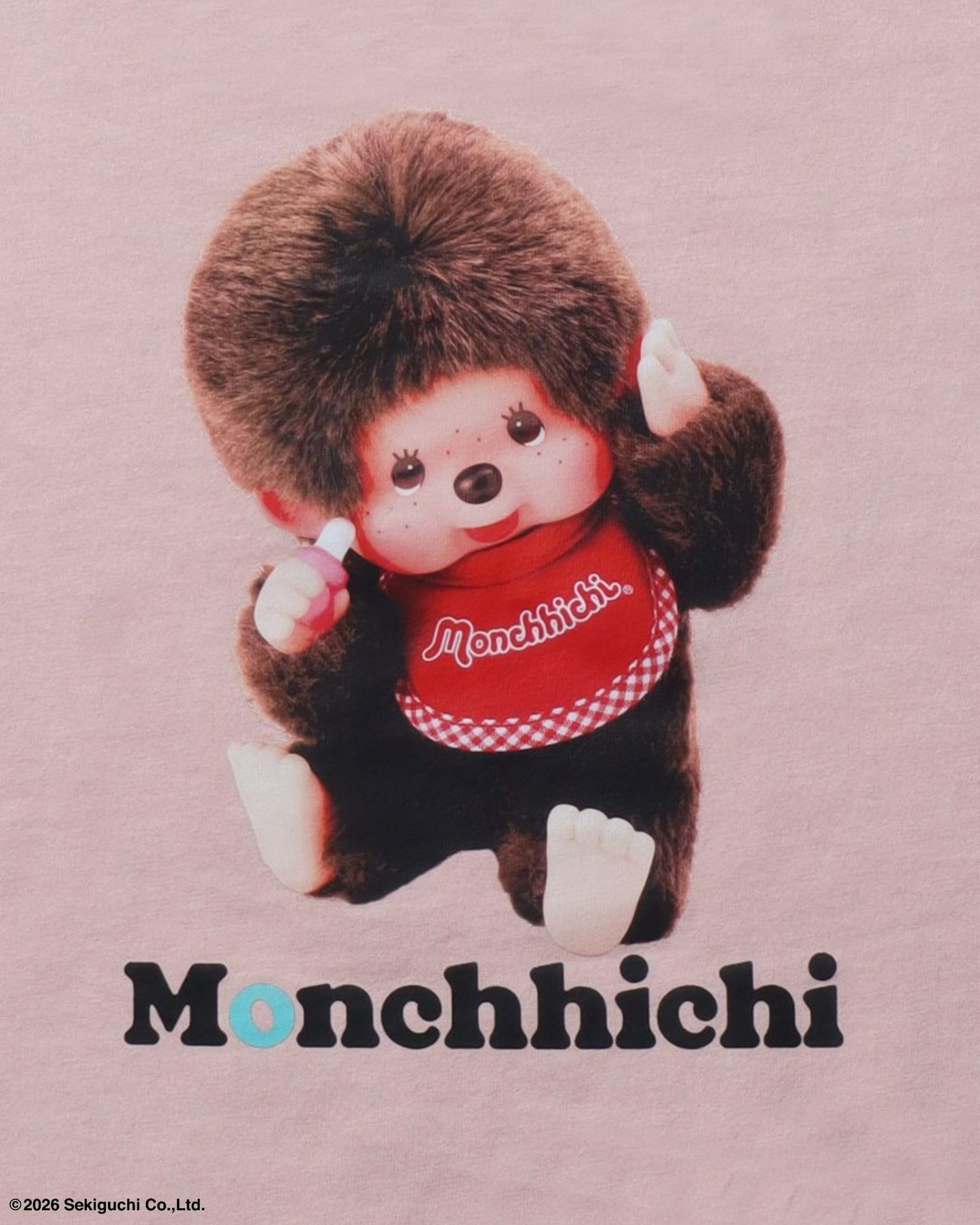 【モンチッチ】フォトプリントTシャツ