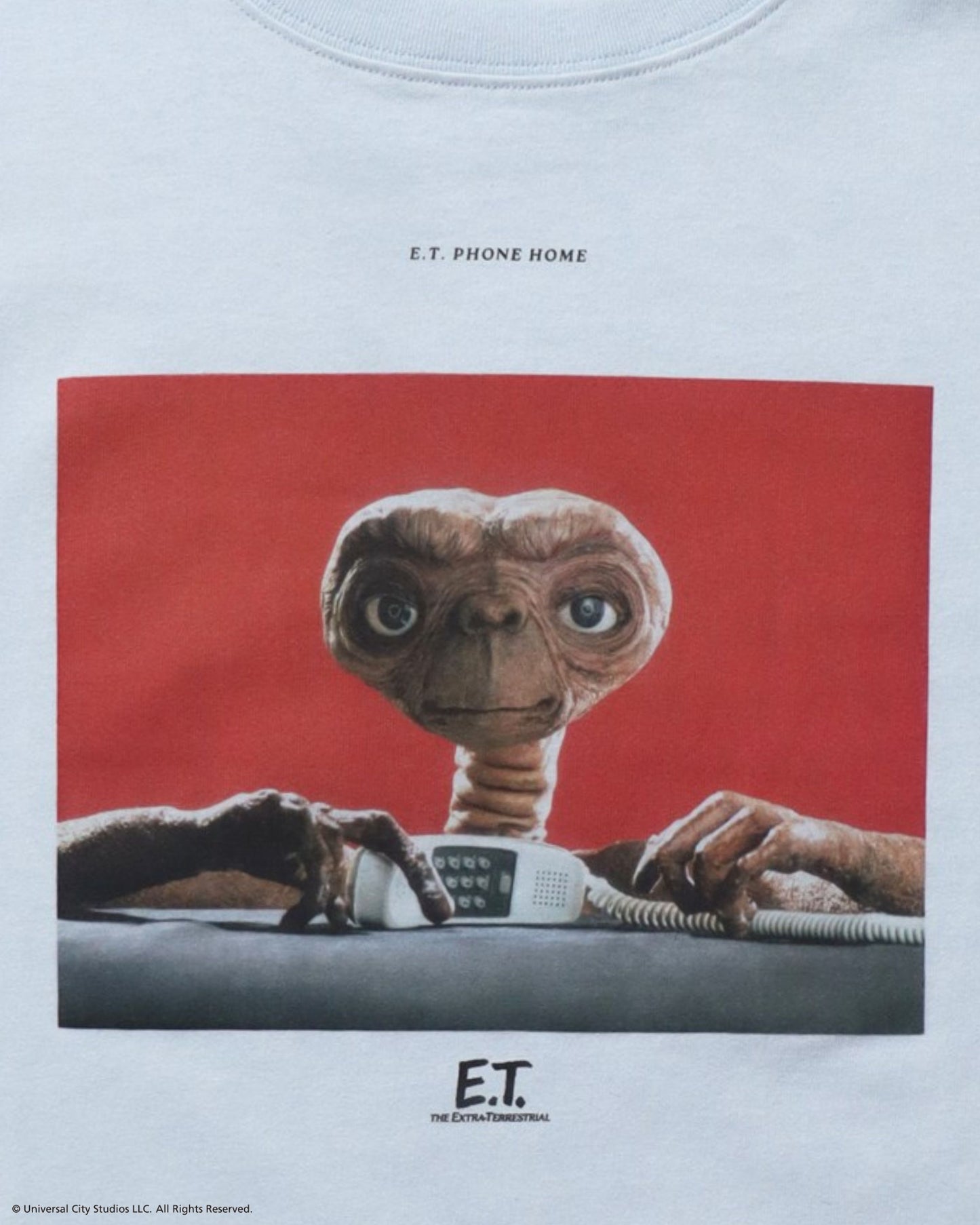 【E.T.】フォトプリントTシャツ