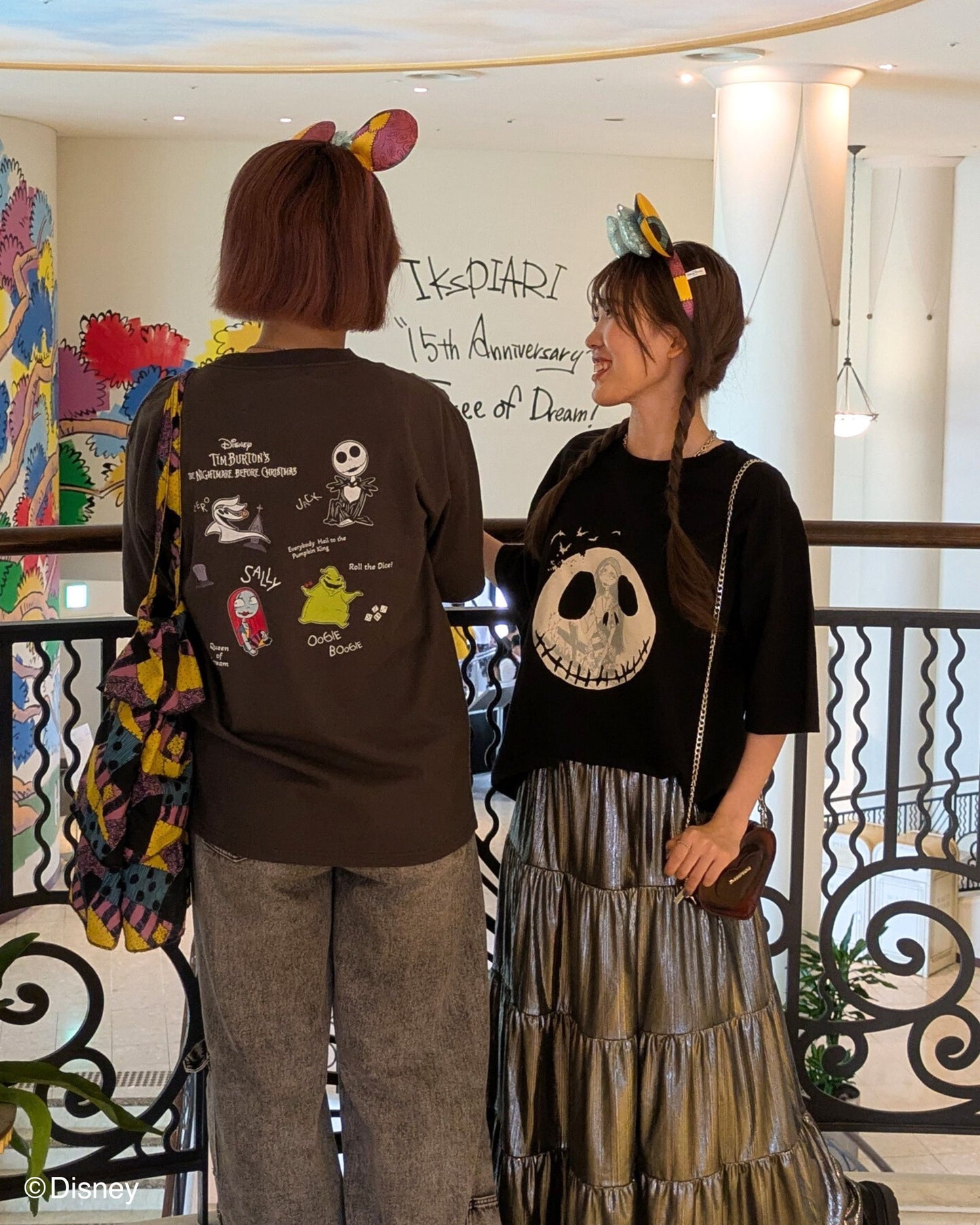 【ナイトメアー・ビフォア・クリスマス】Multi Illust Tee