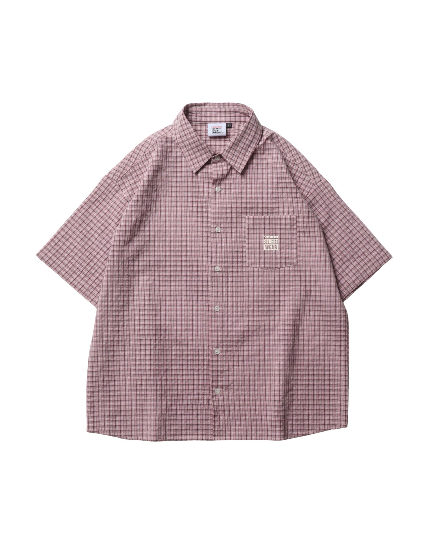 Seersucker Check Shirt / シアサッカーチェックシャツ