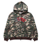 Felt Arch  Zip Hoodie