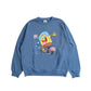 【スポンジ・ボブコラボ】Skateboard Sweatshirt / POPプリントコラボスウェット