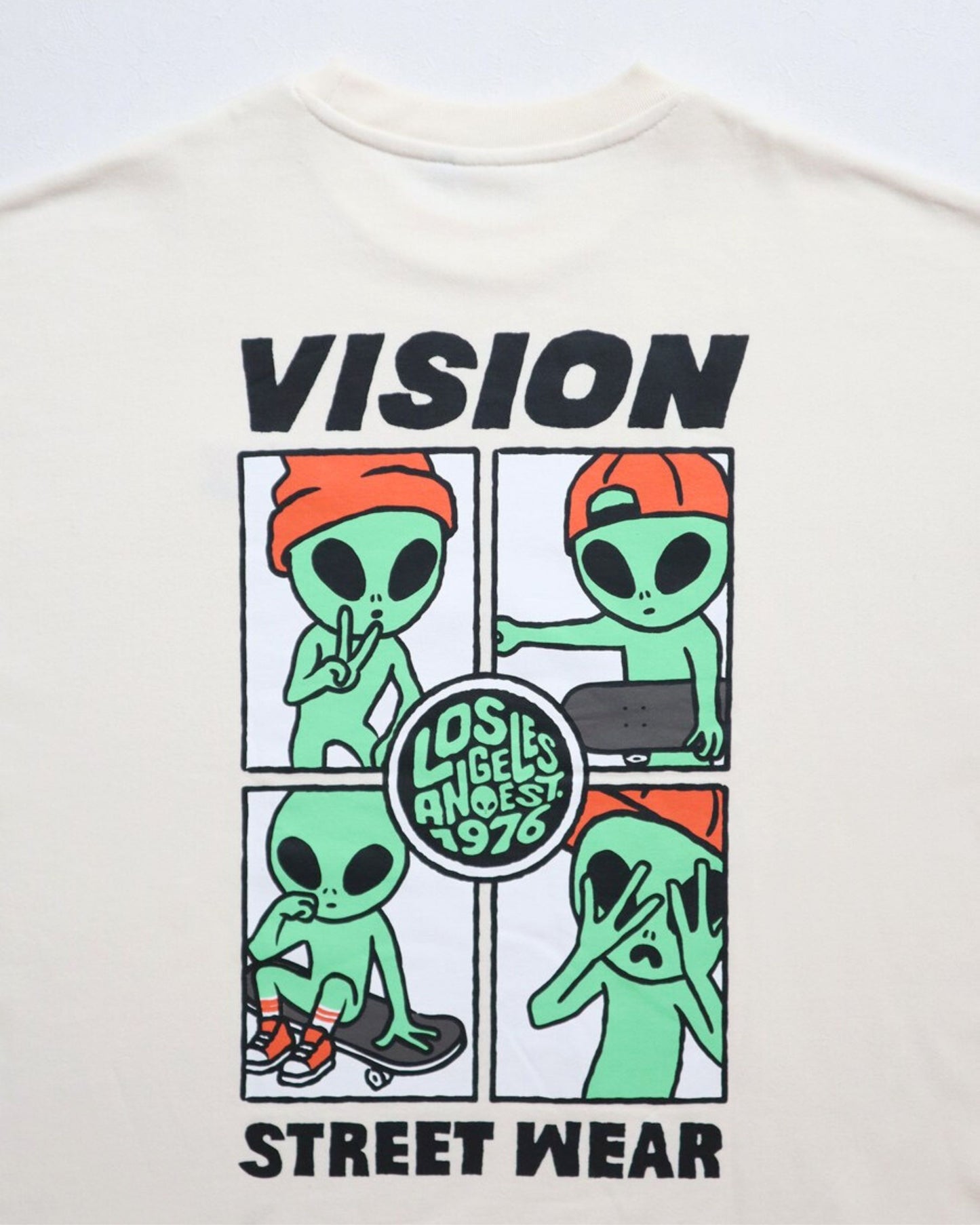 ID Photo Alien Sweatshirt / エイリアングラフィックロンT