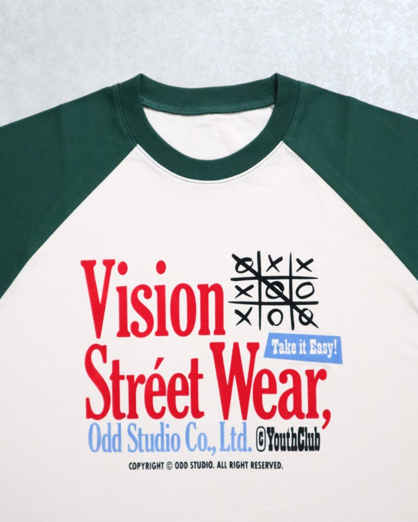 【ODDSTUDIO】Raglan T-shirt